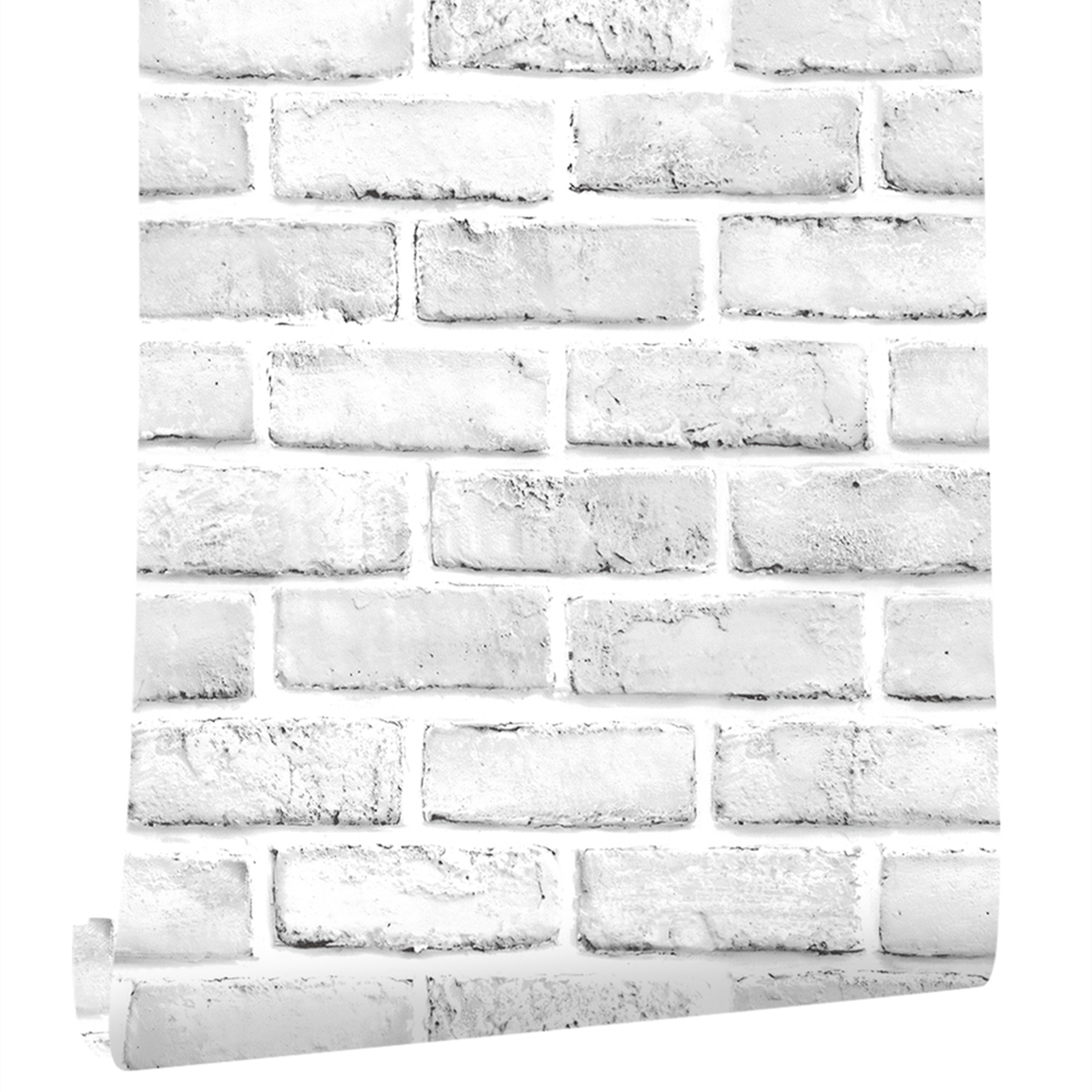Stones And Bricks Imitation Peel and Stick Wallpaper