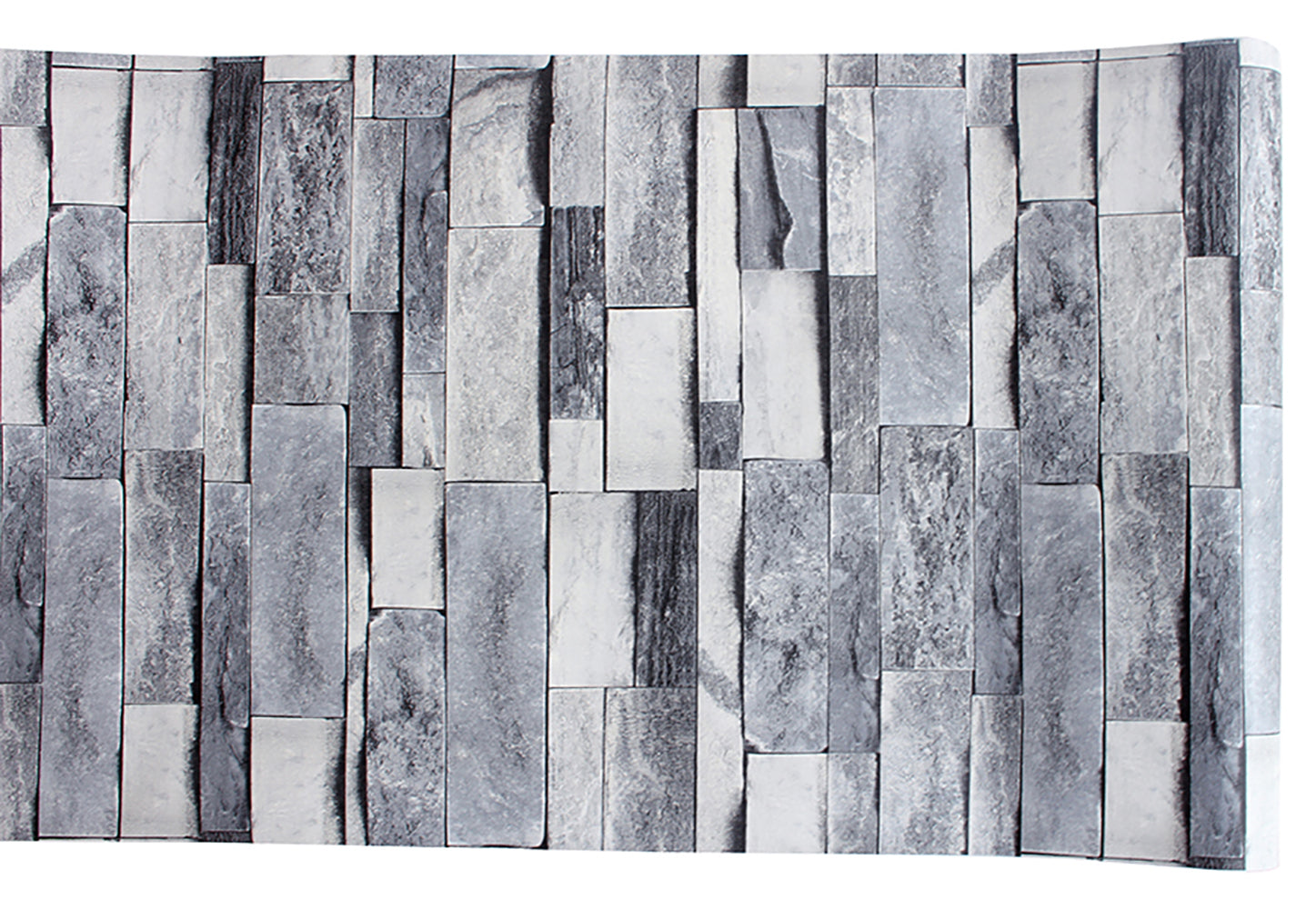 Stones And Bricks Imitation Peel and Stick Wallpaper