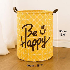 Fabric Laundry hamper storage basket