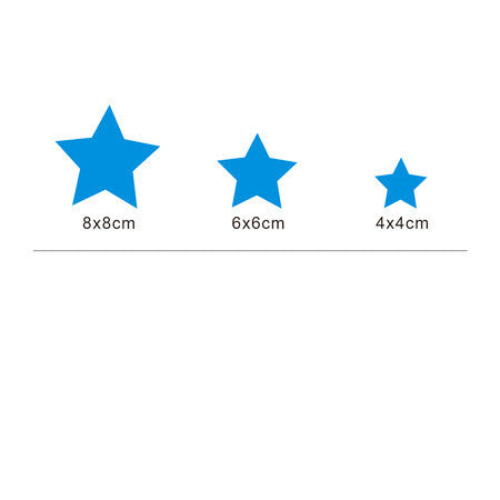 Pattern Wall Decals Geometric Stars