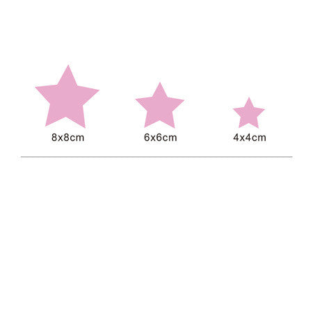 Pattern Wall Decals Geometric Stars