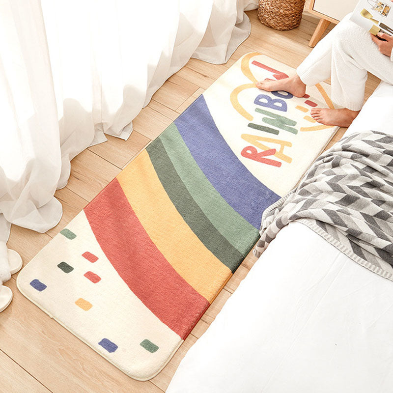 Cartoon Long Carpet Rainbow