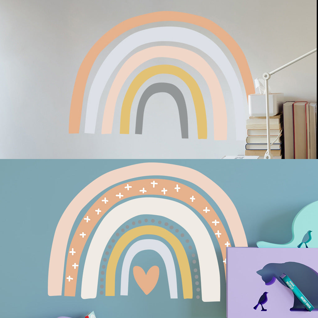 Wall Decal Colorful Little Rainbow