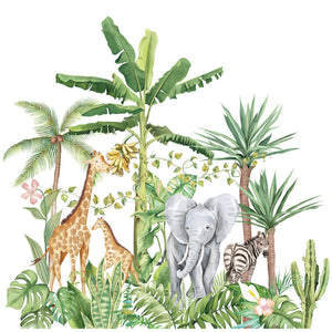 Cartoon Wall Decals Funny Animals