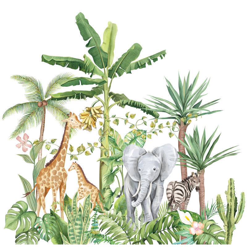 Cartoon Wall Decals Funny Animals
