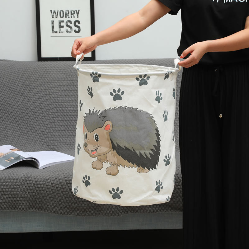 Cute Animal Nursery Hamper Toy Organizer