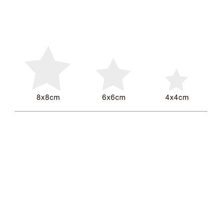 Pattern Wall Decals Geometric Stars