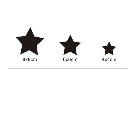 Pattern Wall Decals Geometric Stars