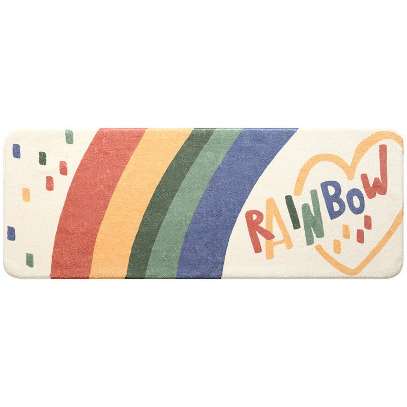 Cartoon Long Carpet Rainbow