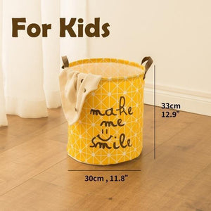 Fabric Laundry hamper storage basket