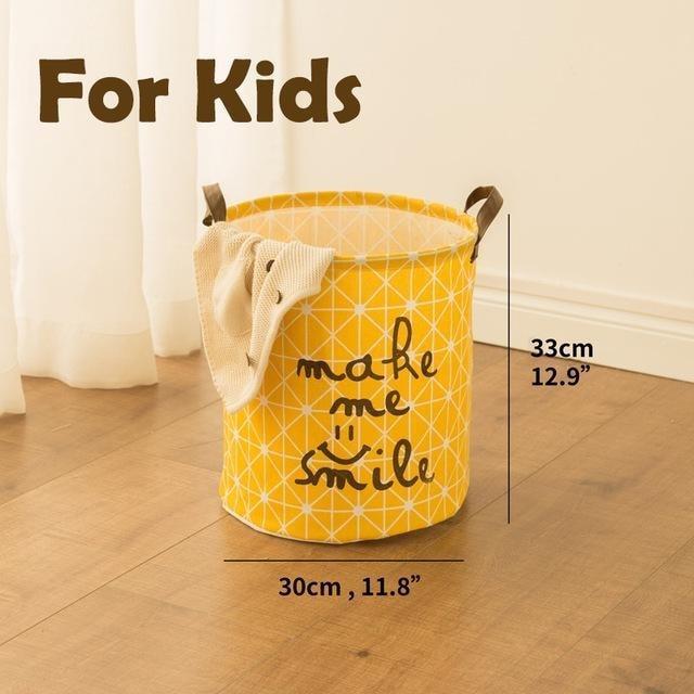 Fabric Laundry hamper storage basket