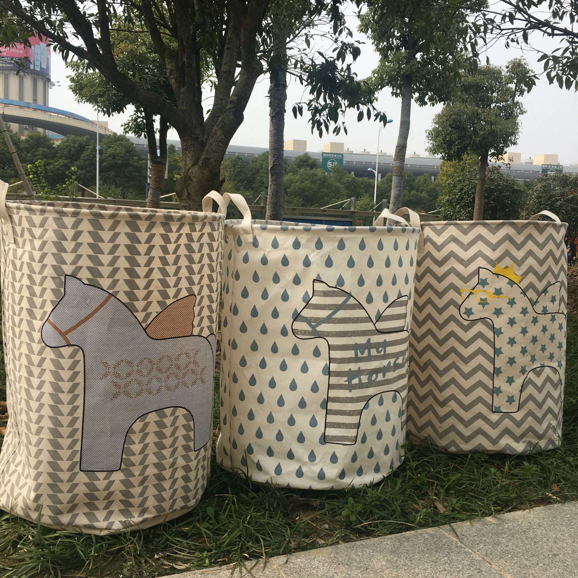 Laundry Hamper Storage Bin Cute Unicorn