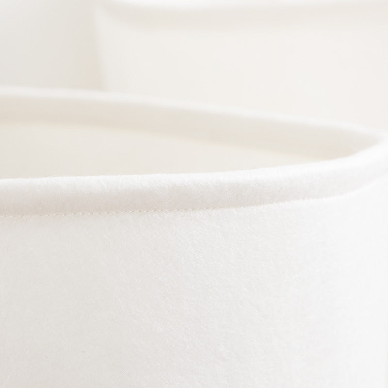 Cute Print Felt Toy Storage Basket
