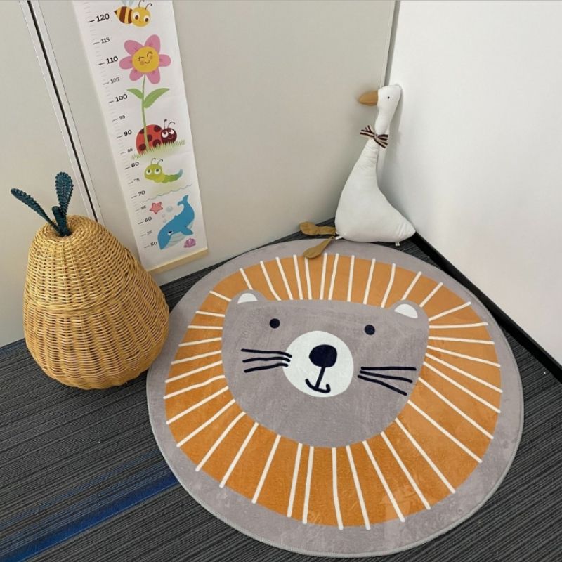 Nursery Soft Area Rug Little Lion