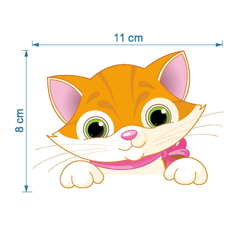 Cartoon Wall Decals Cute Animals Switcher