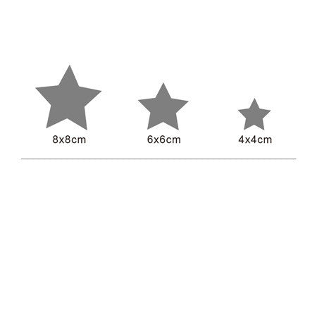 Pattern Wall Decals Geometric Stars