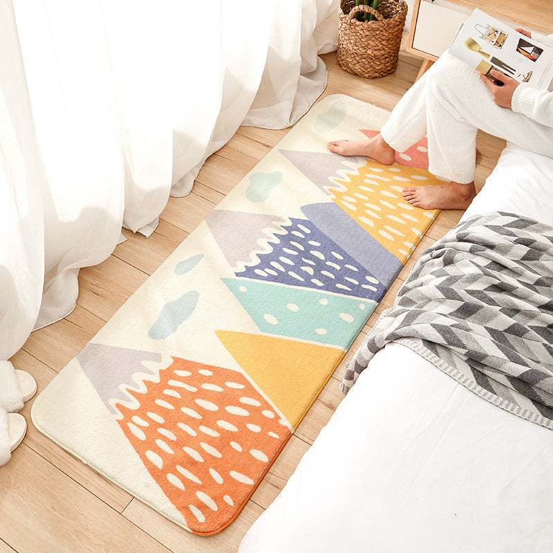 Cartoon Long Carpet Rainbow
