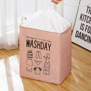 Collapsible Storage Basket Laundry Hamper