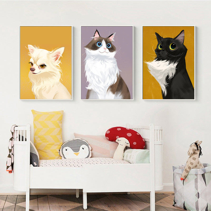 Decorative Canvas Core Framed Frameless Painting