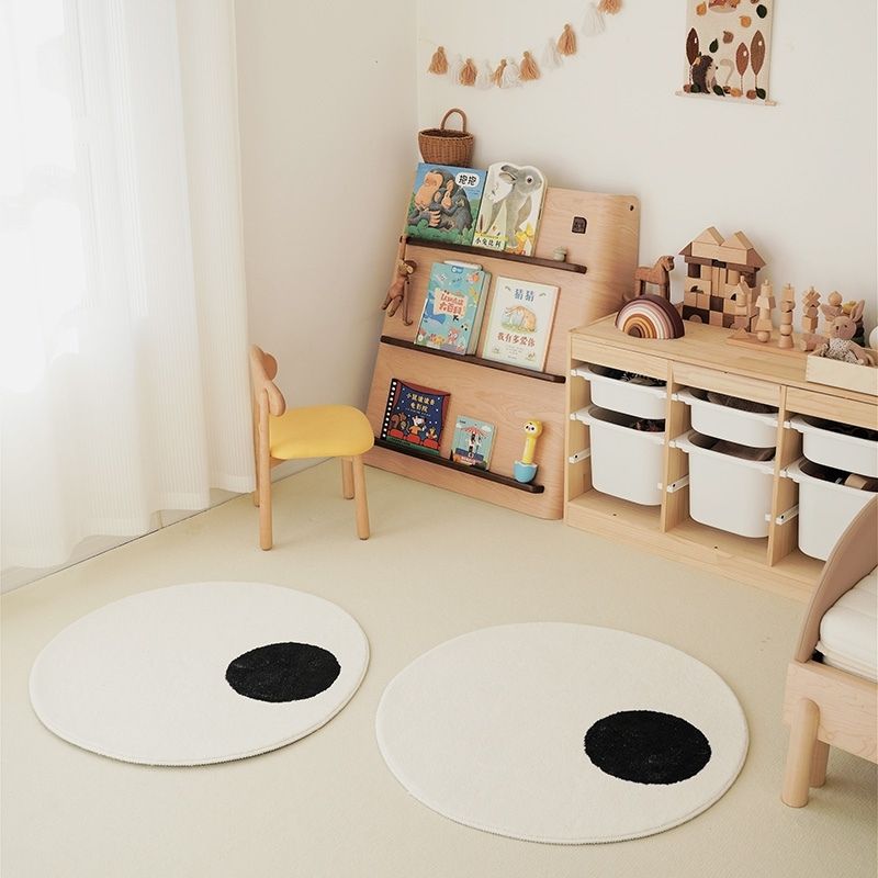 Round Area Rug Big Eyes