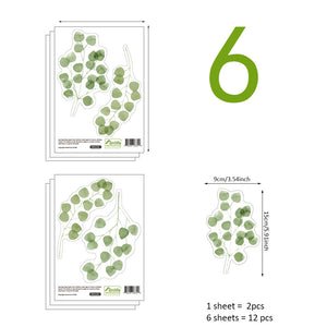 Pattern Wall Decals Garden Leaves