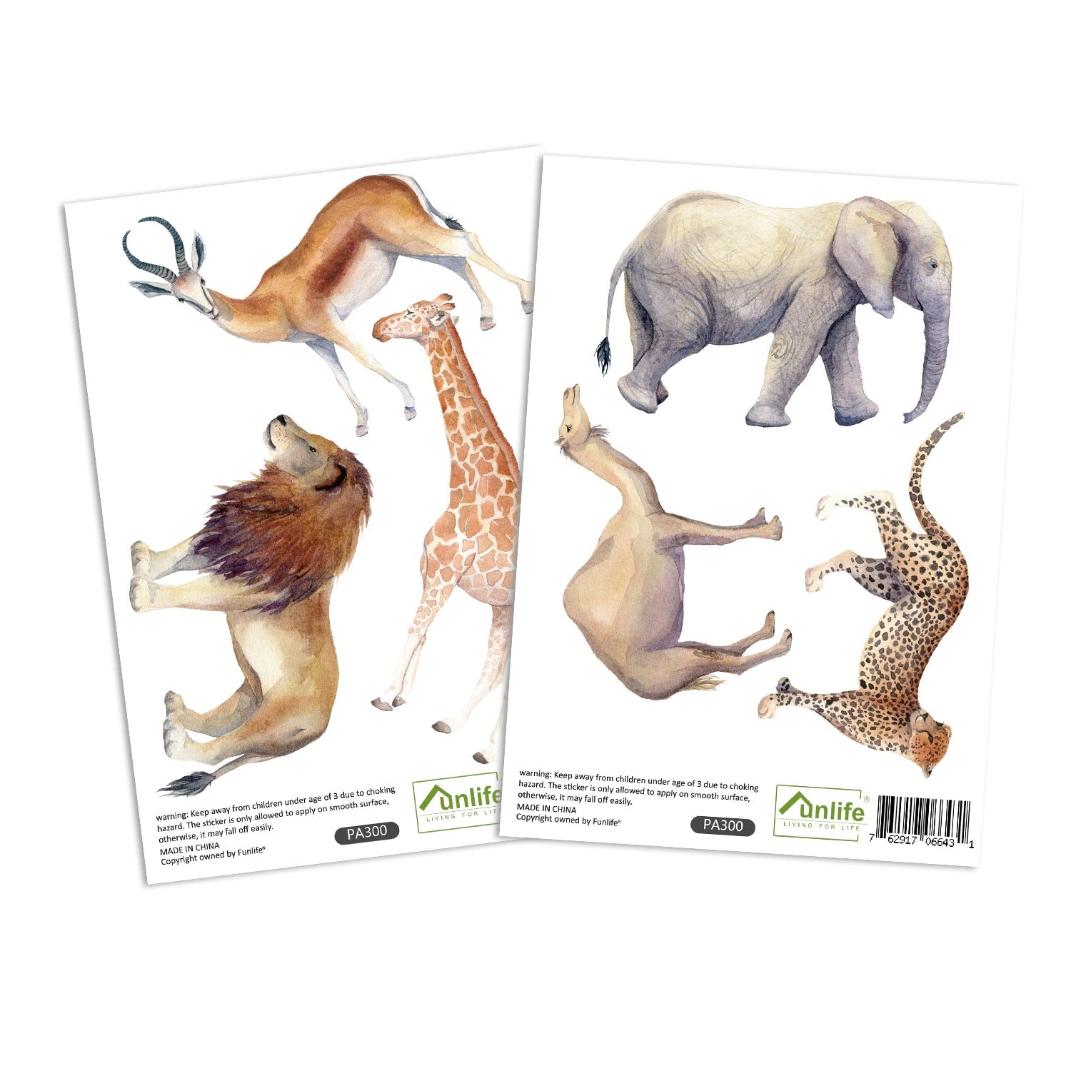 Pattern Wall Decals Boho Animals