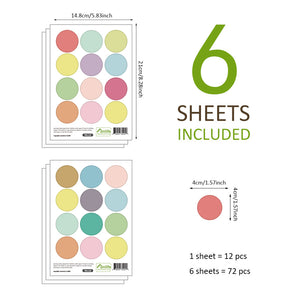 Pattern Wall Decals Watercolor Dots
