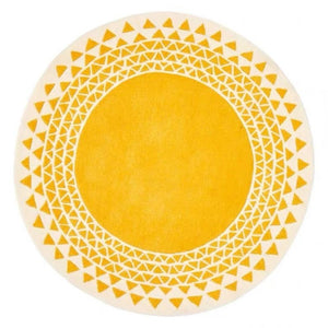 Nursery Area Round Rug Sun