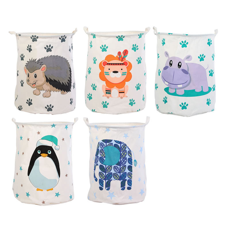 Cute Animal Nursery Hamper Toy Organizer