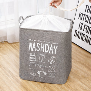 Collapsible Storage Basket Laundry Hamper