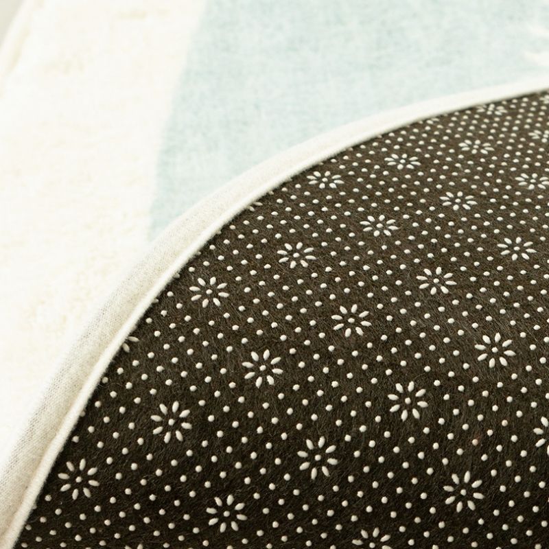 Round Rug ABC Alphabet Moon