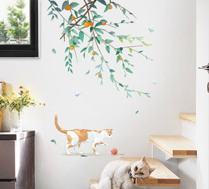 Cartoon Wall Decals Little Cute Cats