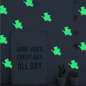 Pattern Wall Decals Luminous Halloween