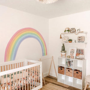 Watercolor Classic Rainbow Wall Decal