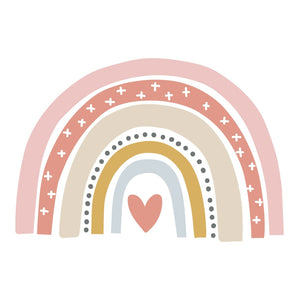 Bohemian Wall Decal Rainbow