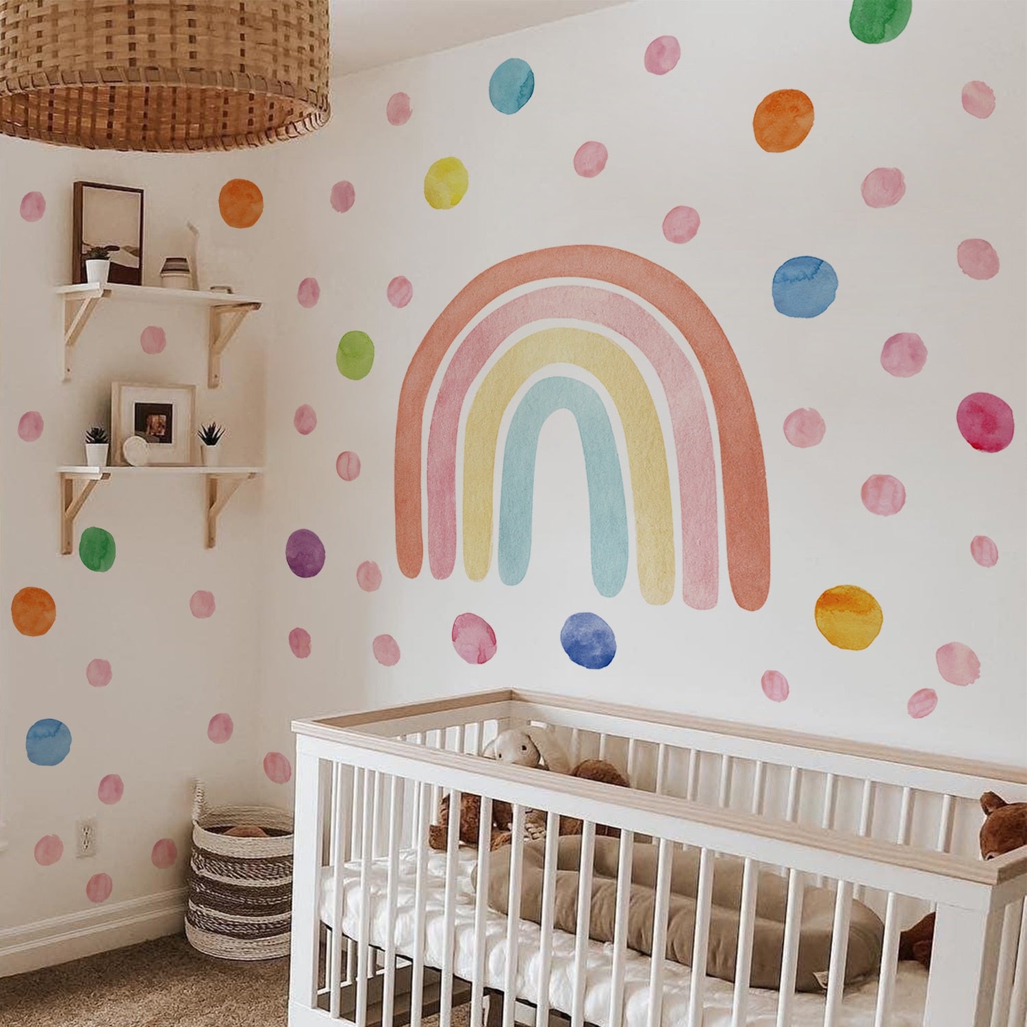 Cartoon Rainbows Wall Decals