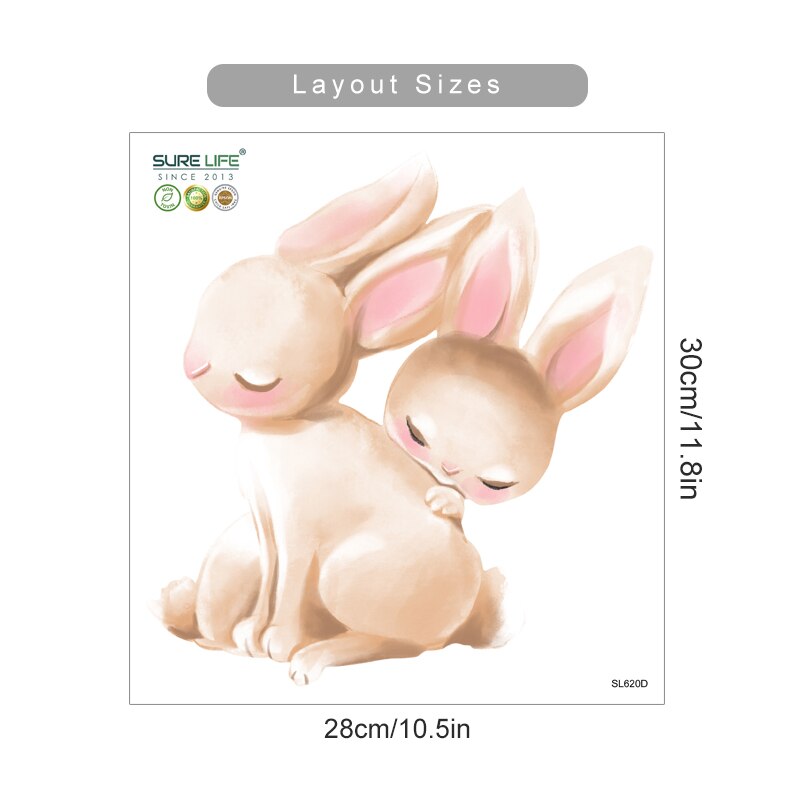 Nursery Wall Decals Cute Bunny