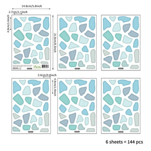Wall Decals Terrazzo Abstract Pattern