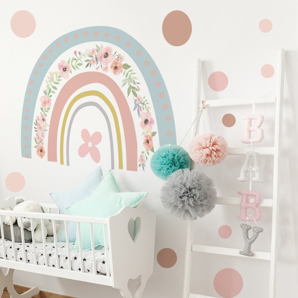 Cartoon Rainbows Wall Decals