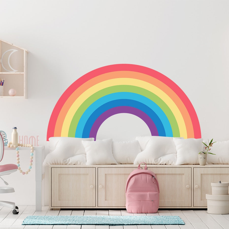 Cartoon Colorful Rainbow Wall Decal