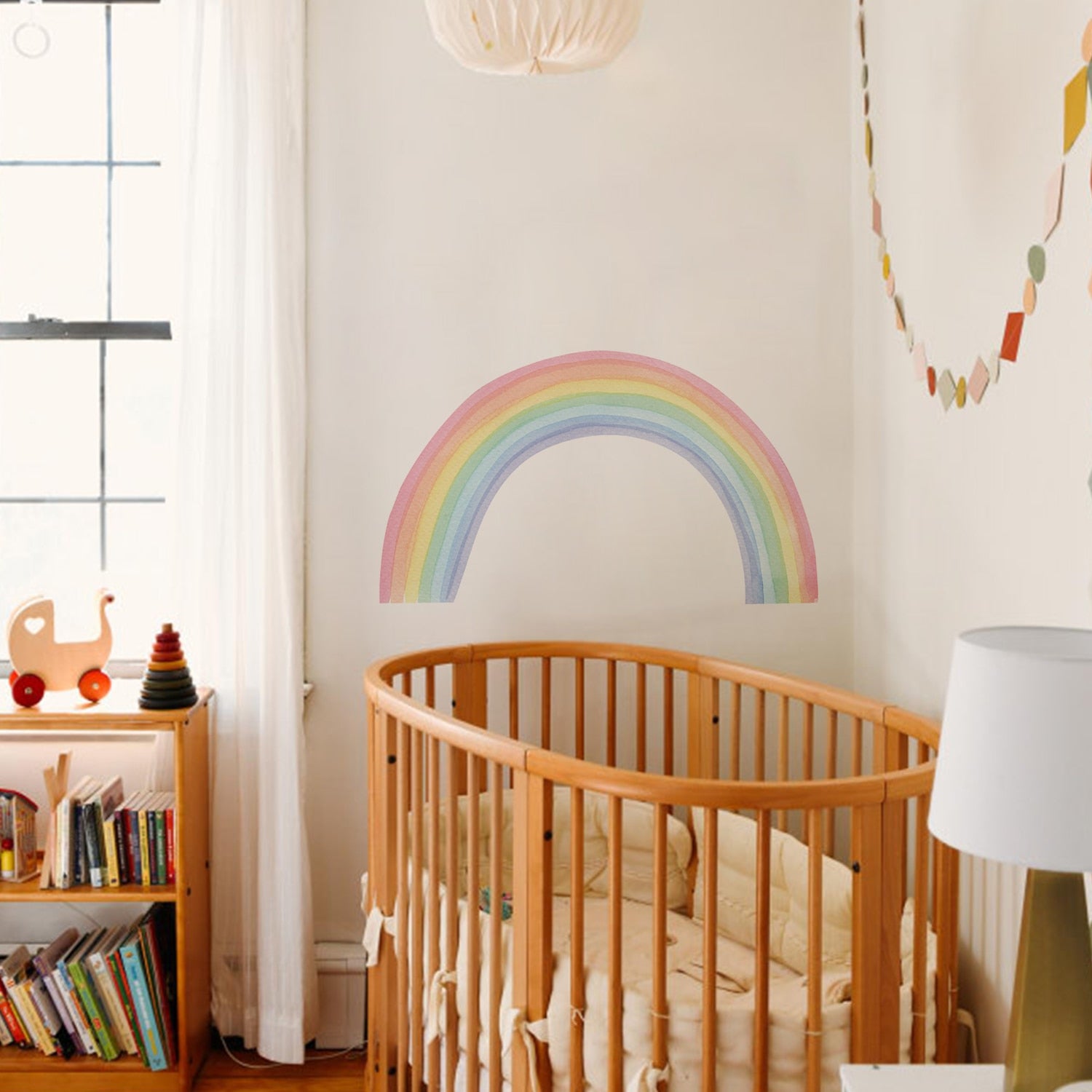 Watercolor Classic Rainbow Wall Decal