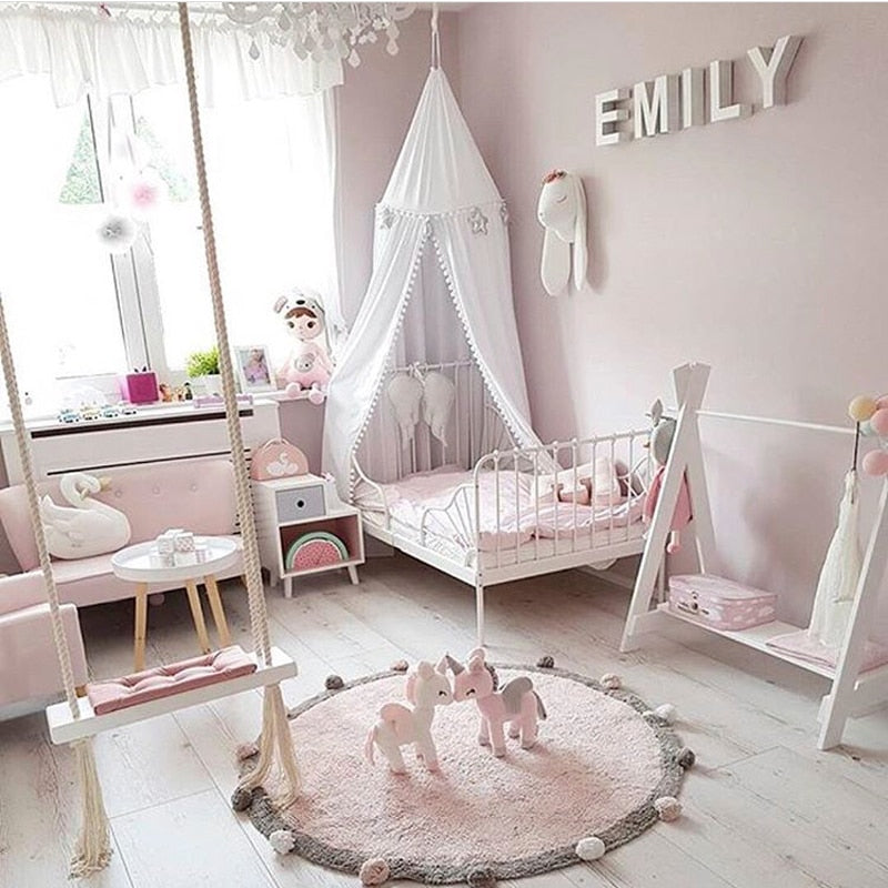 Nordic Cute Soft Round Rug