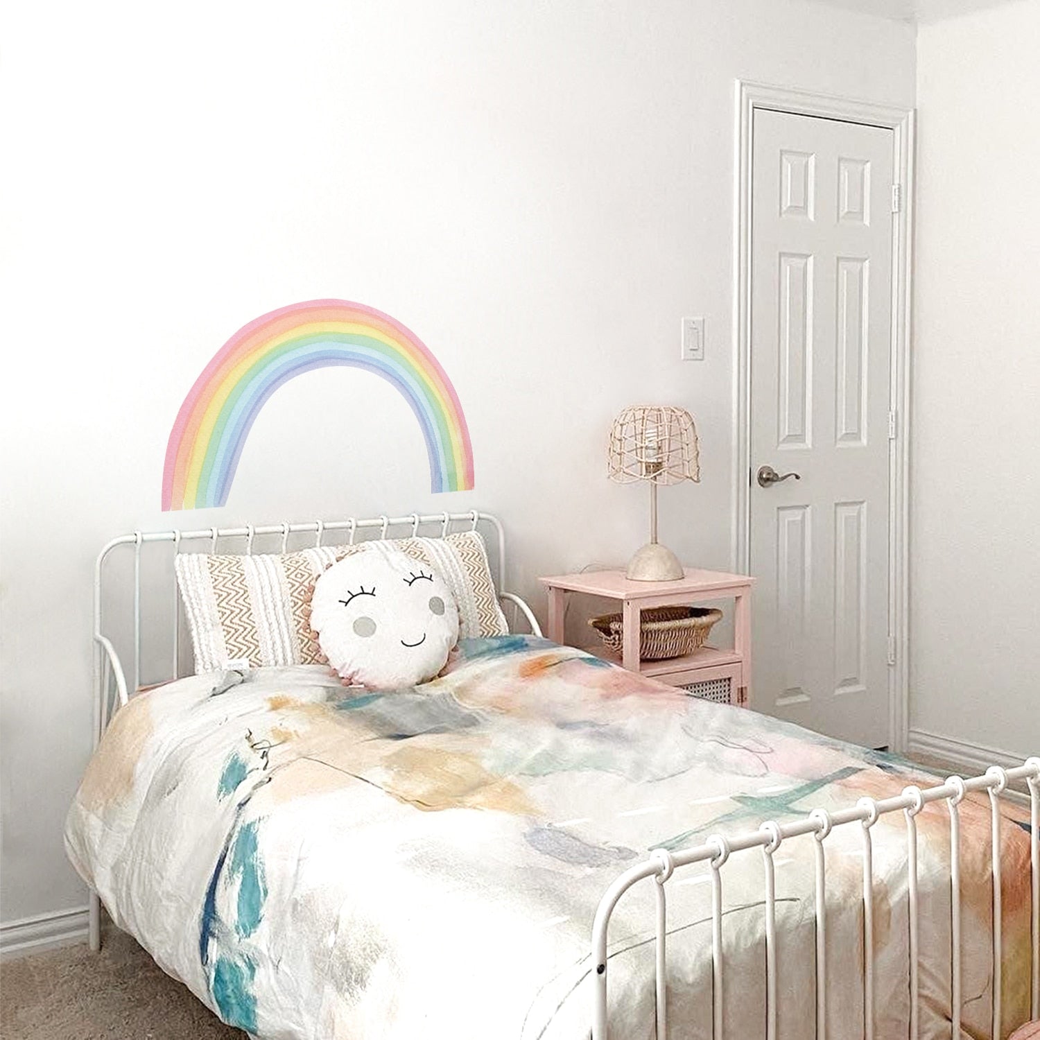 Watercolor Classic Rainbow Wall Decal