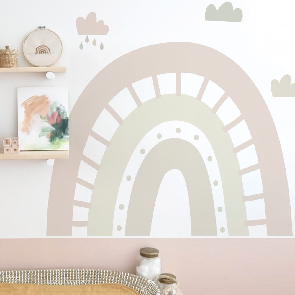 Cartoon Rainbows Wall Decals