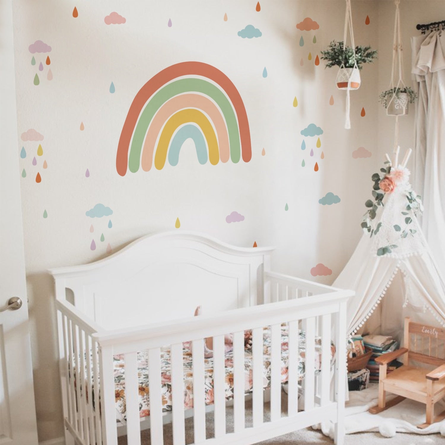 Cartoon Rainbows Wall Decals