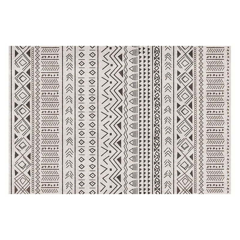 Ribbed Moroccan Soft Area Rug