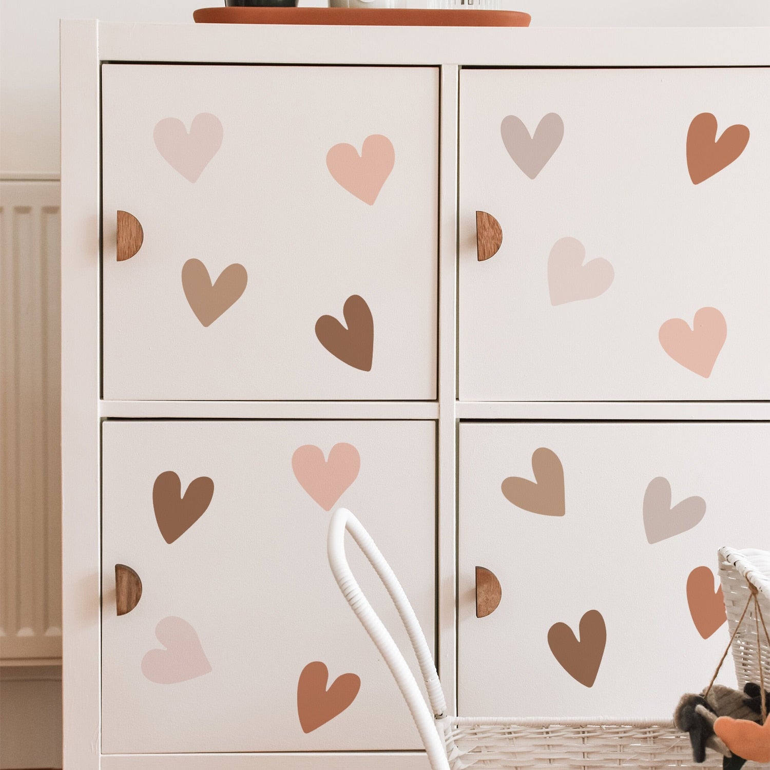 Pattern Wall Decals Boho Hearts