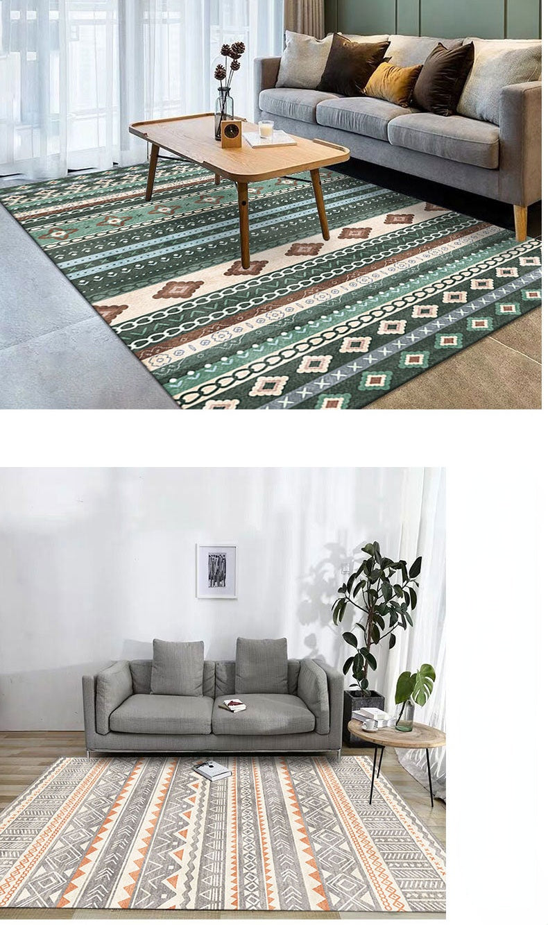 Ribbed Moroccan Soft Area Rug