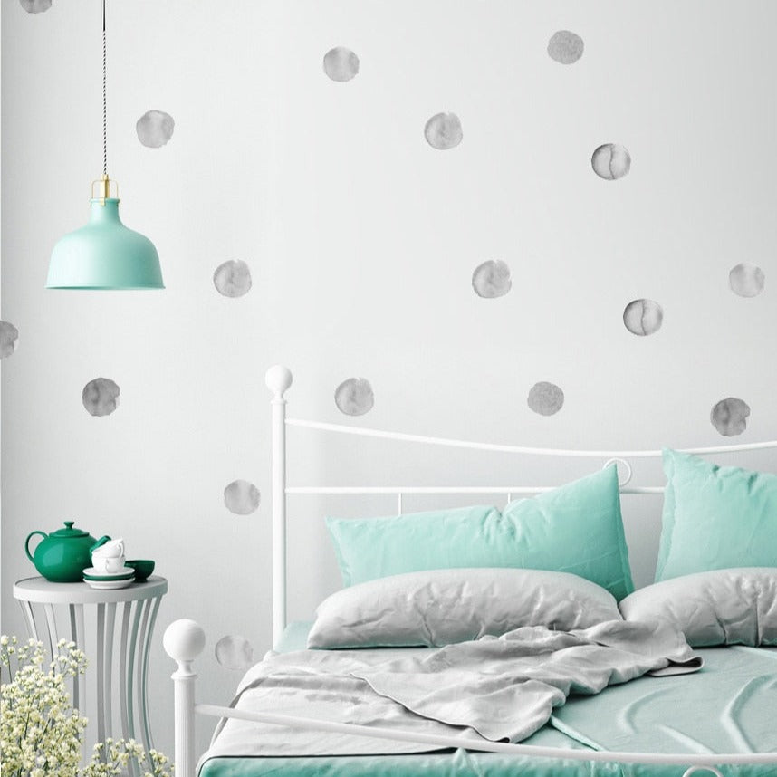 Pattern Wall Decals Polka Dot Styles
