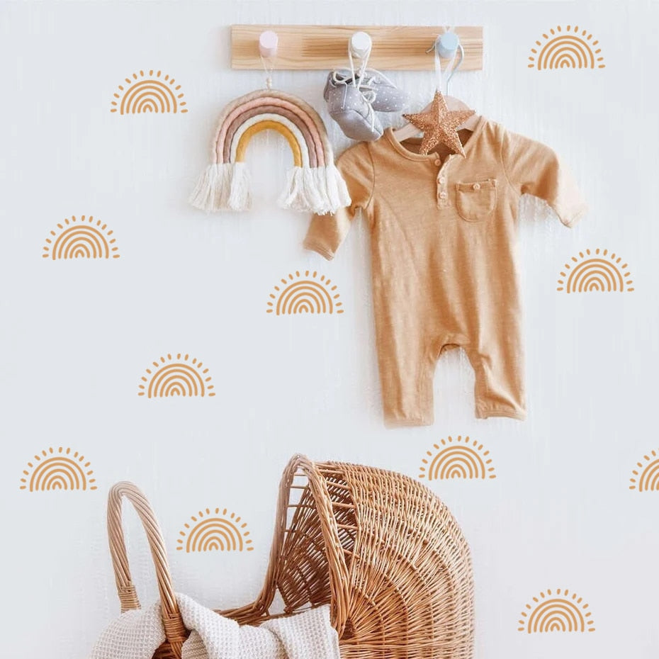 Bohemian Wall Decals Sun
